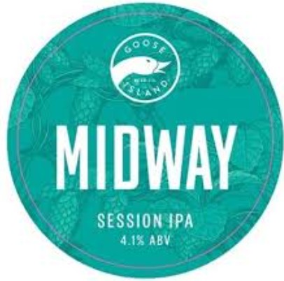 GOOSE ISLAND MIDWAY 4.1% KEG 30LTR