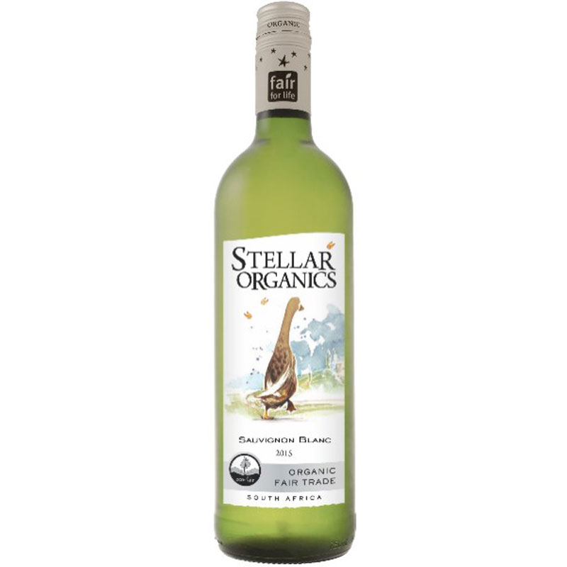 STELLAR ORGANIC SAUVIGNON BLANC 13.5% 75CL *VEGAN*