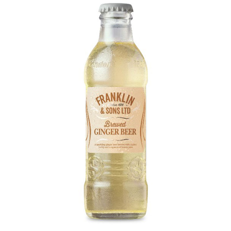 FRANKLIN & SONS GINGER BEER 24 x 200ML