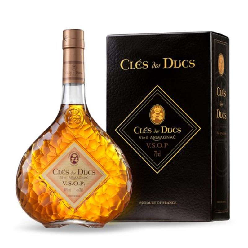 CLES DES DUCS VSOP GIFT PACK 40% 70CL