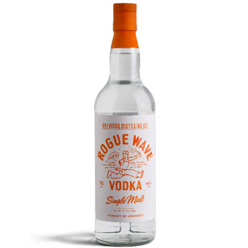 ROGUE WAVE SINGLE MALT VODKA 40% 70CL