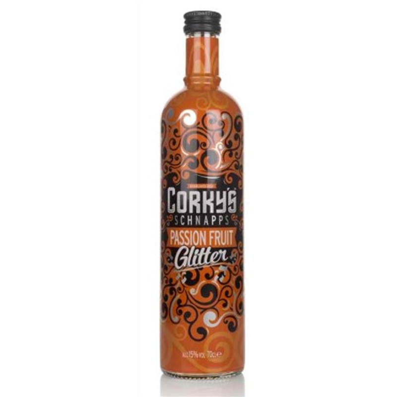 CORKY'S PASSIONFRUIT VODKA SHOTS 38% 70CL