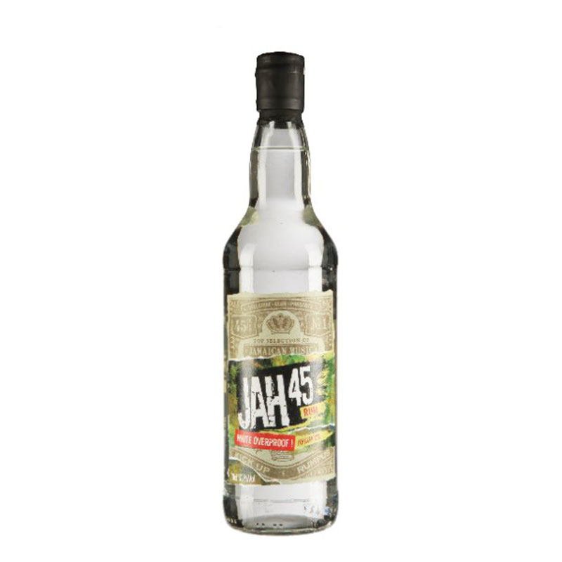 JAH 45 OVERPROOF RUM 63% 70CL