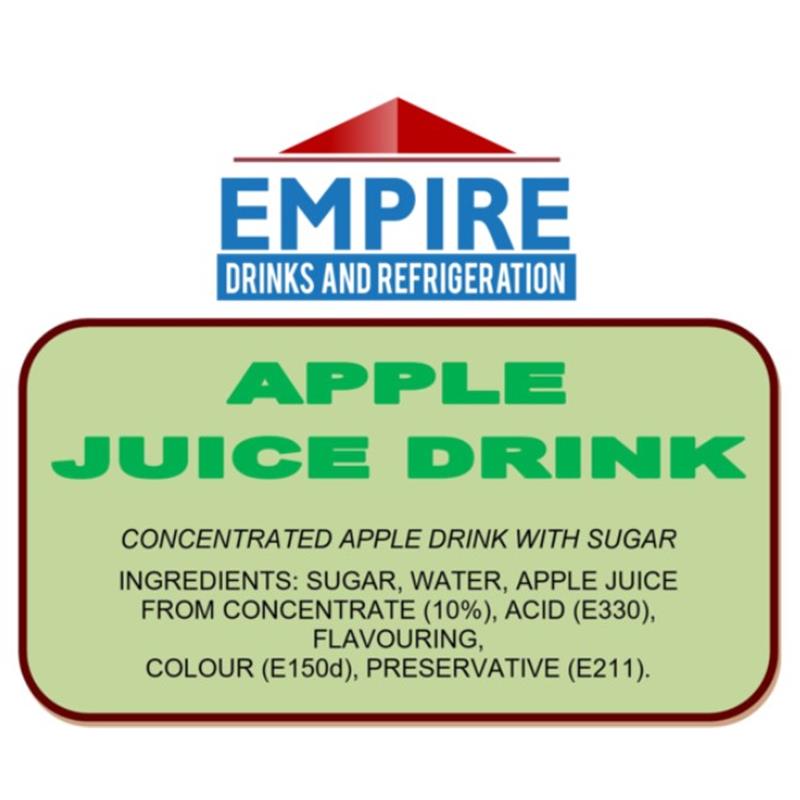 EMPIRE APPLE JUICE  BIB 10LTR