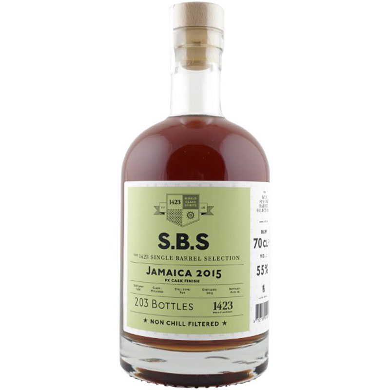 SBS JAMAICA 2015 RUM 55% 70CL