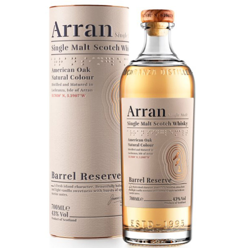 ARRAN BARREL RESERVE 43% 70CL