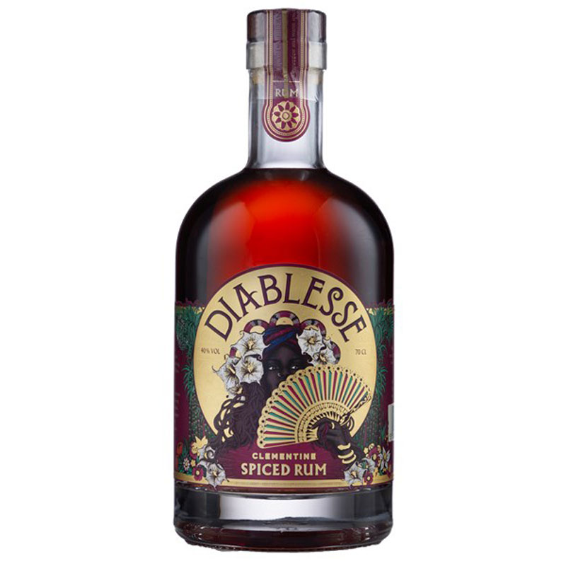 DIABLESSE CLEMENTINE SPICED RUM 40% 70CL
