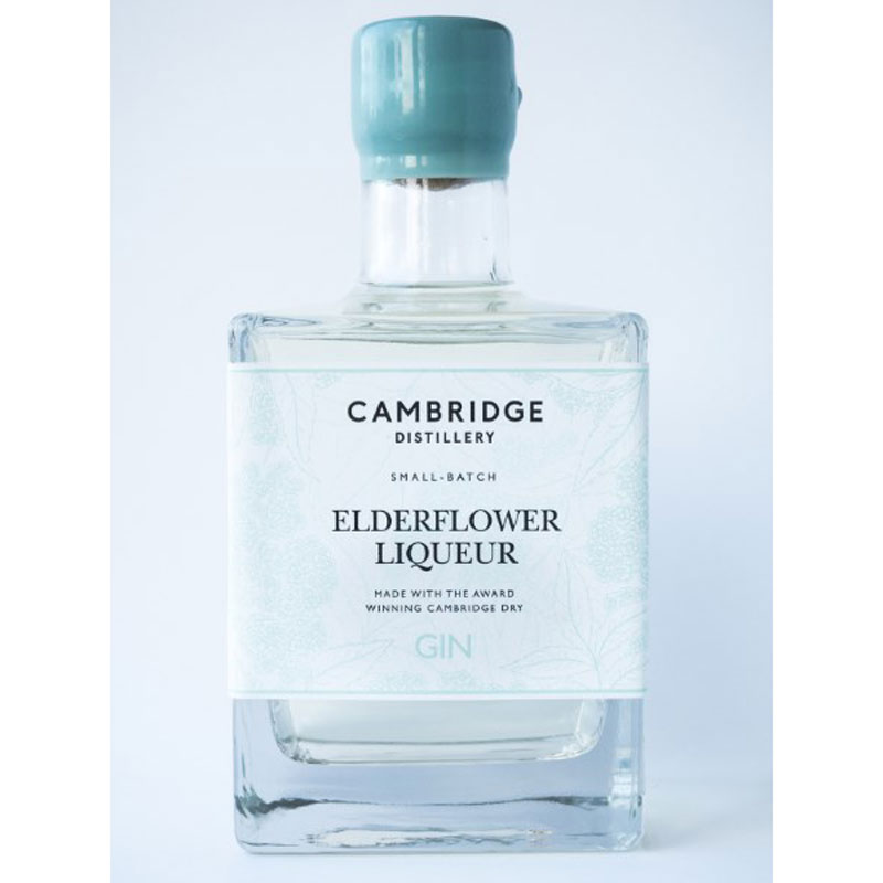 CAMBRIDGE ELDERFLOWER GIN LIQUEUR 21% 50CL