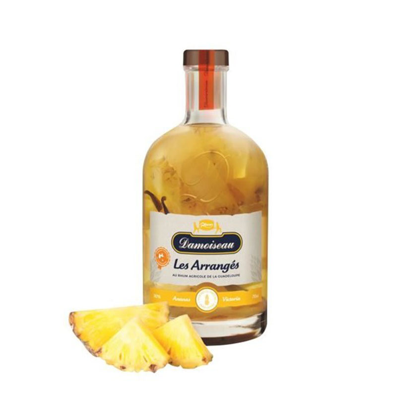 DAMOISEAU ARRANGES PINEAPPLE & VANILLA RUM 30% 70CL