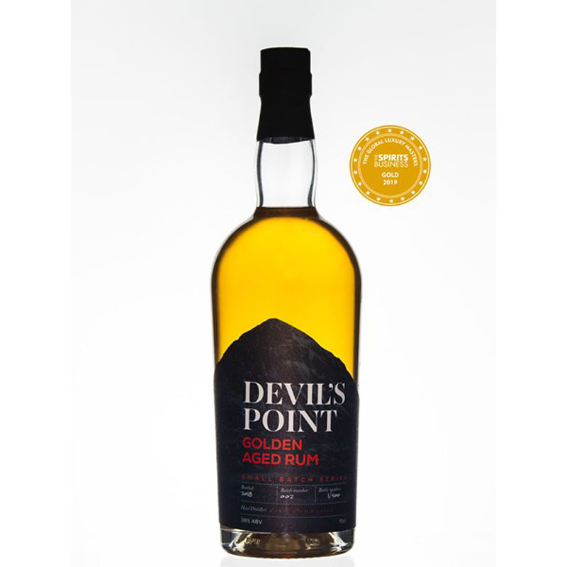 DEVILS POINT GOLDEN AGED RUM 38% 70CL