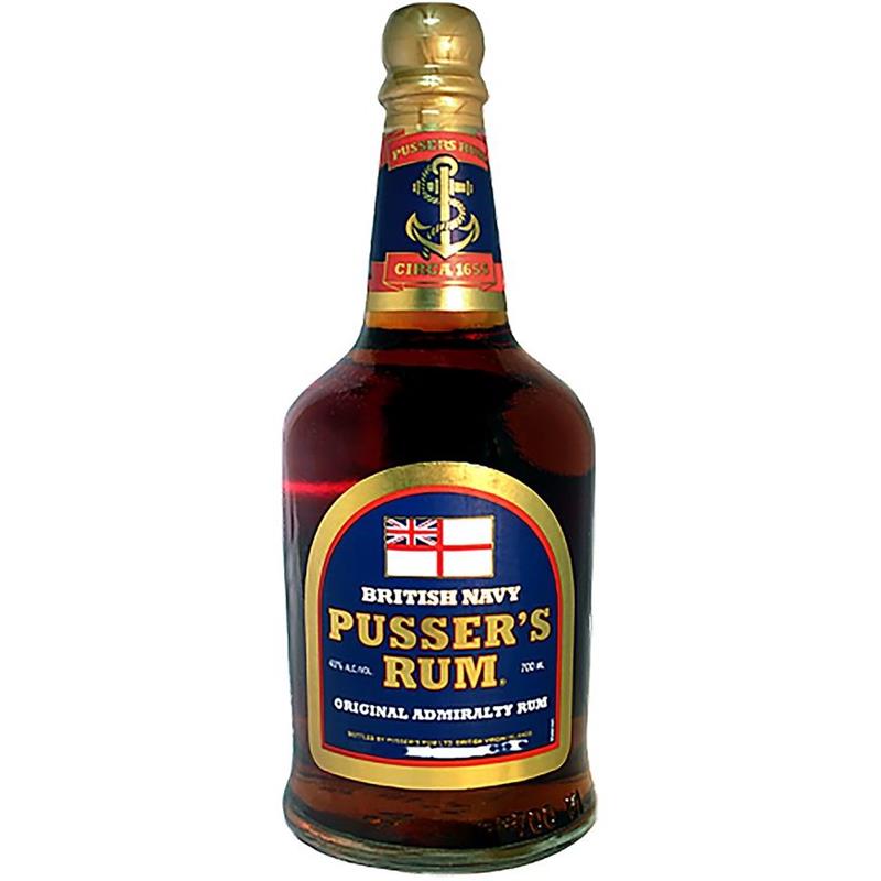 PUSSERS BLUE LABEL RUM 40% 70CL