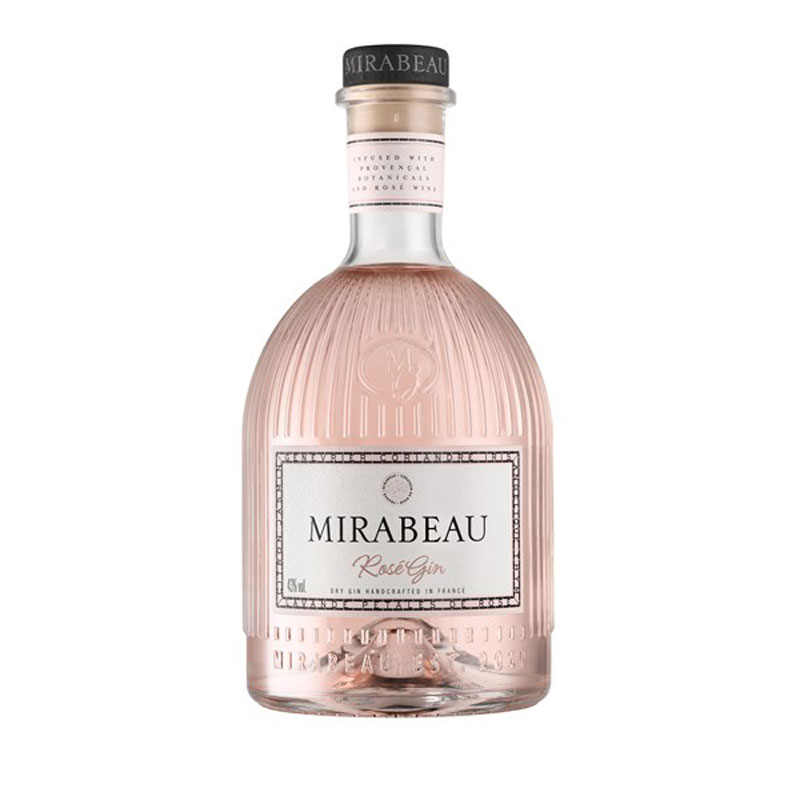 MIRABEAU ROSE GIN 43% 70CL