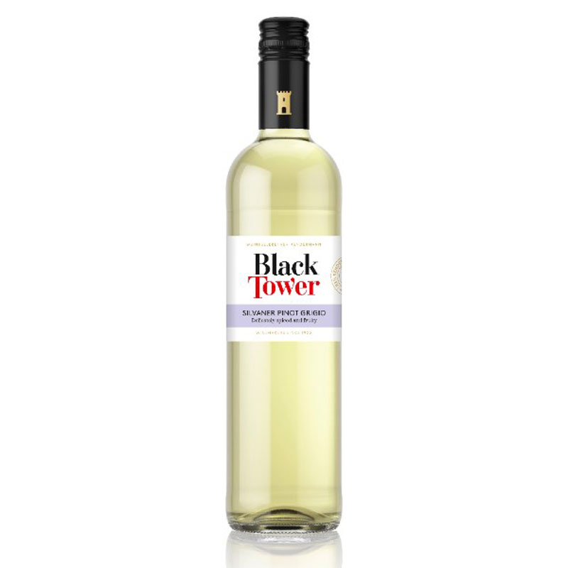 BLACK TOWER PINOT GRIGIO 9.5% 75CL