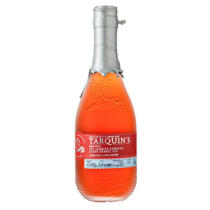 TARQUIN'S BLOOD ORANGE GIN 37.5% 70CL
