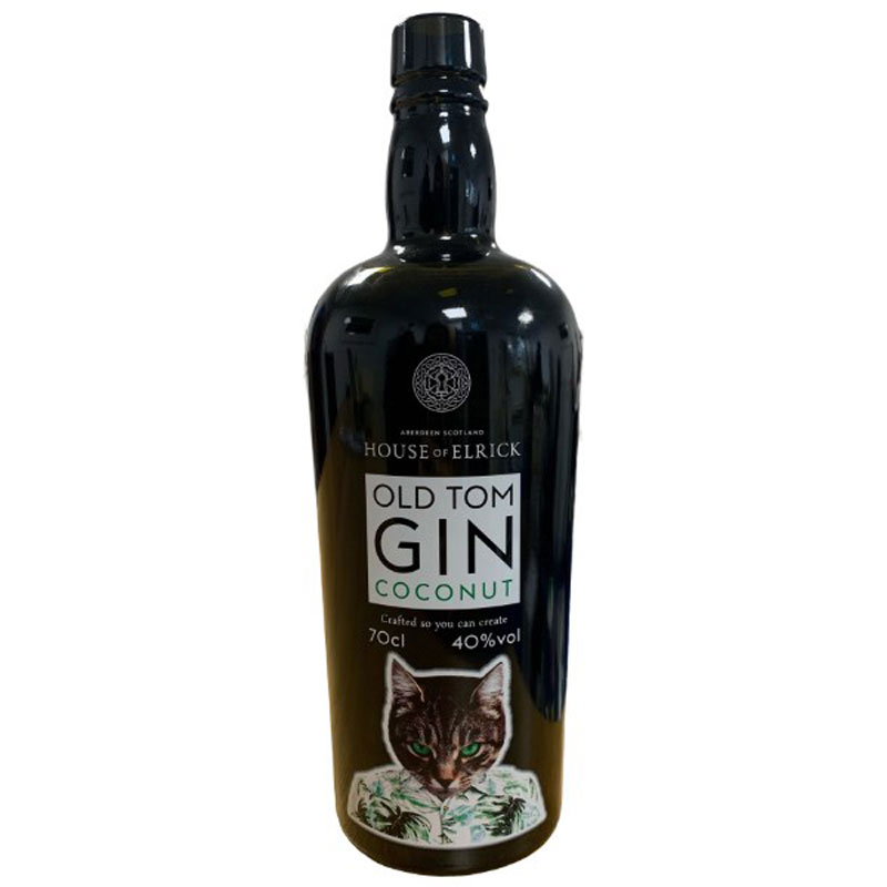HOUSE OF ELRICK OLD TOM COCONUT GIN 40% 70CL