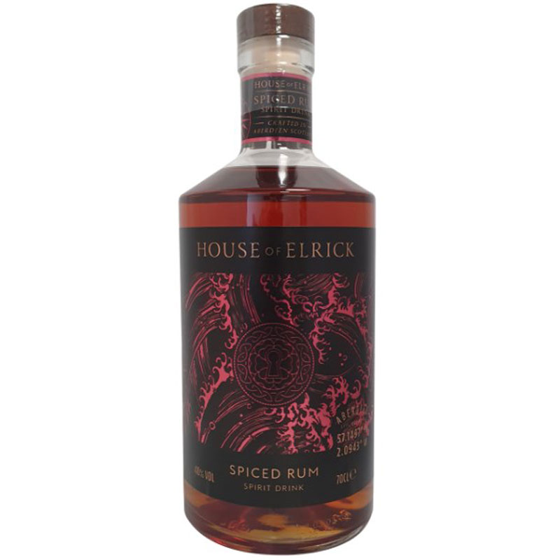 HOUSE OF ELRICK SPICED RUM 40% 70CL