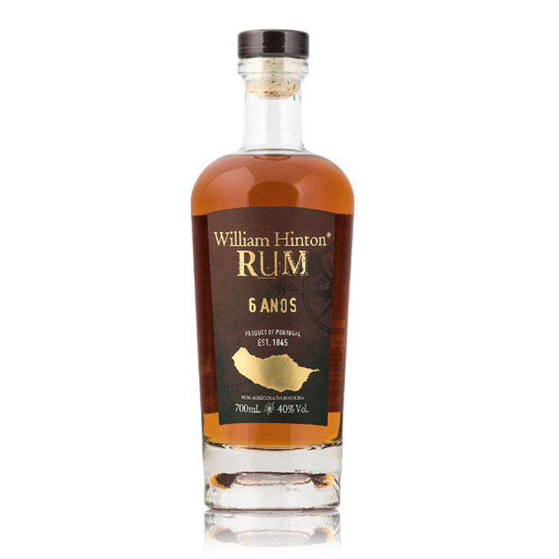 WILLIAM HINTON 6YO CASK AGED RUM 40% 70CL