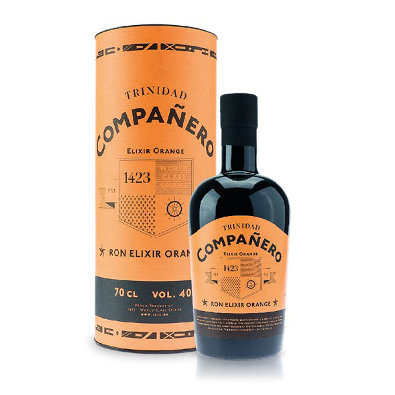 COMPANERO RON ELIXIR ORANGE 40% TRINIDAD 70CL