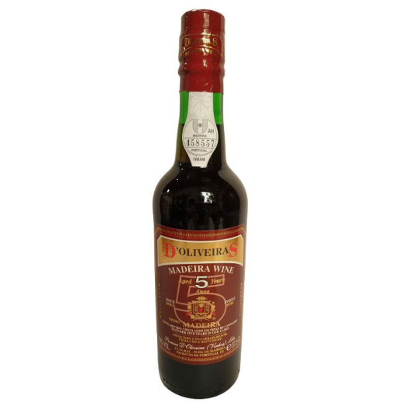 D'OLIVEIRAS 5YO SWEET MADEIRA 19% 37.5CL