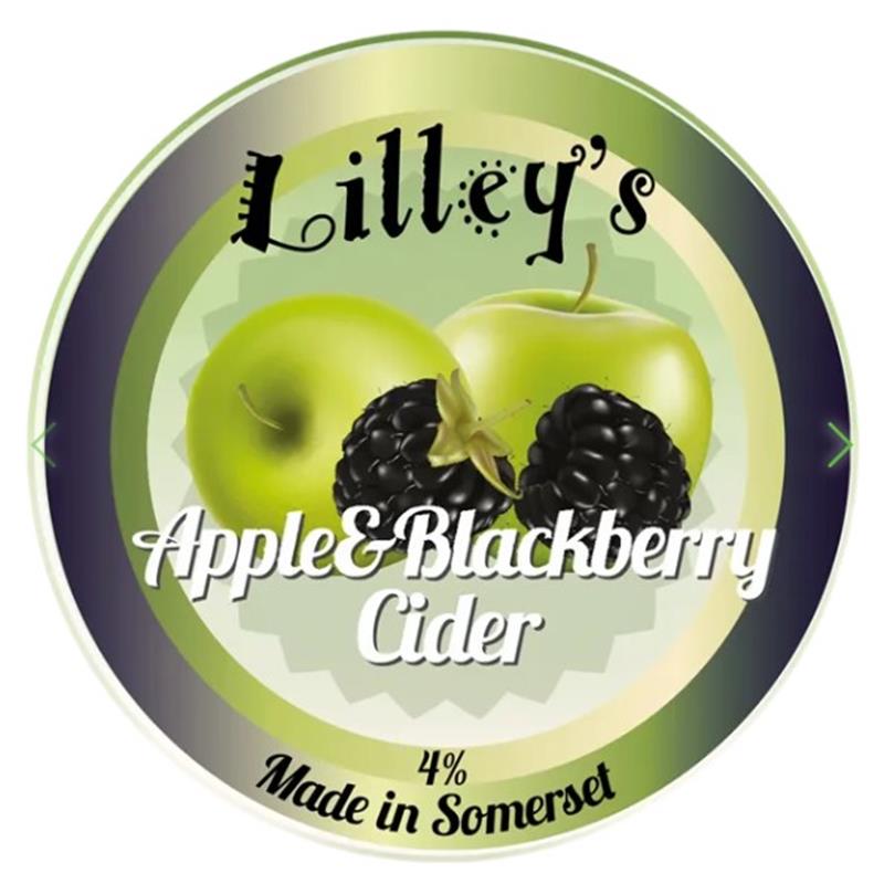 LILLEYS APPLE & BLACKBERRY CIDER 4% 20LTR BIB