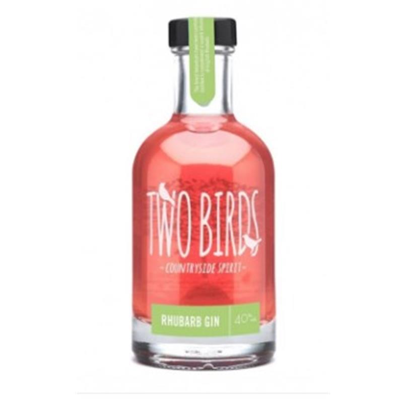 TWO BIRDS RHUBARB GIN 42% 20CL