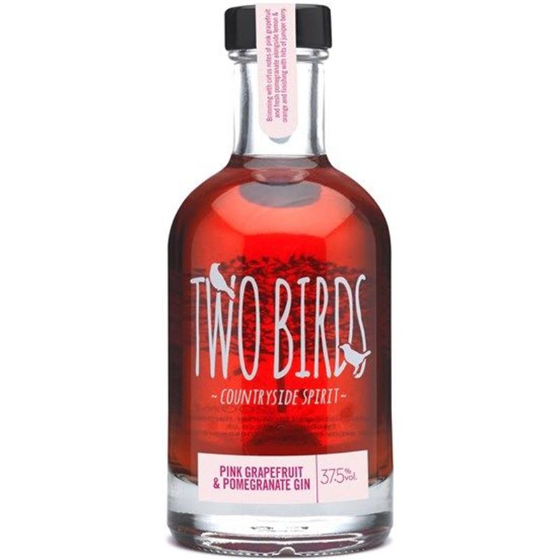 TWO BIRDS 37.5% 20CL PINK GRAPEFRUIT & POMMEGRANATE GIN