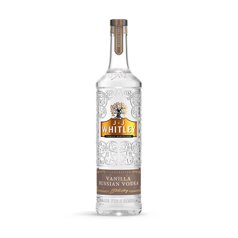 J.J WHITLEY VANILLA VODKA 38% 70CL