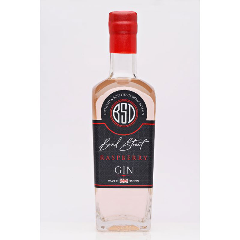 BOND STREET RASPBERRY GIN 40% 70CL