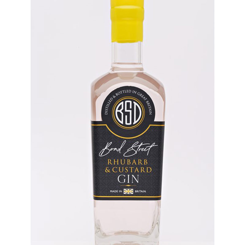 BOND STREET RHUBARB AND CUSTARD GIN 40% 70CL