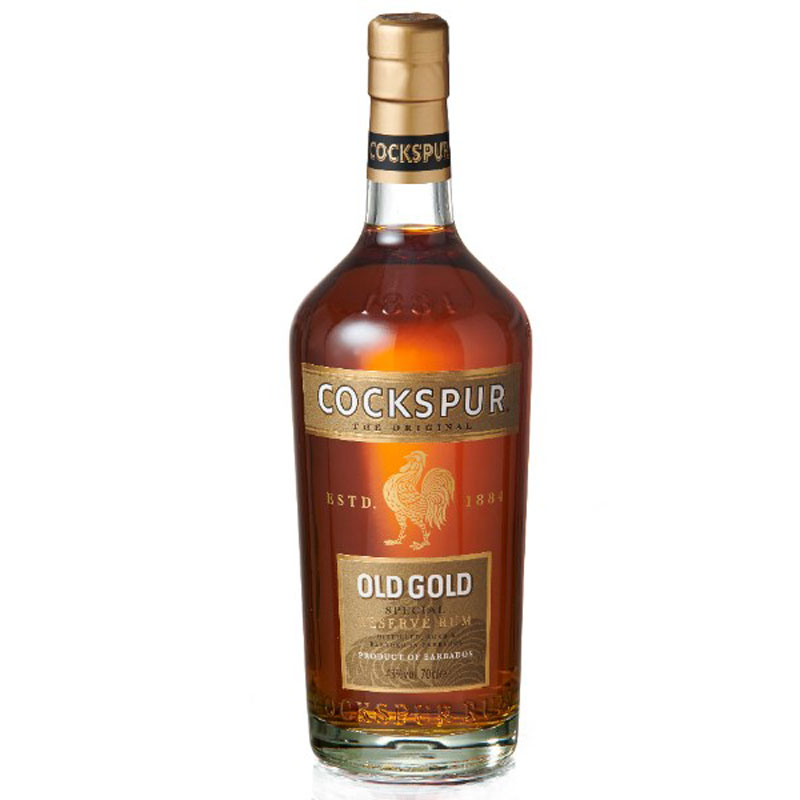 COCKSPUR OLD GOLD RUM 43% 70CL
