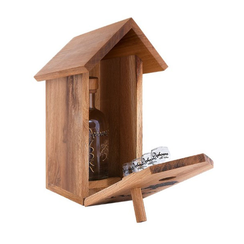 DEBOWA BIRDS HUT WITH GLASSES 40% 70CL