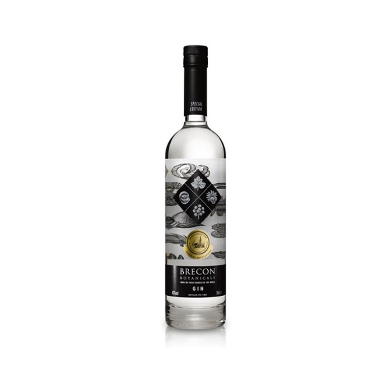 BRECON BOTANICALS GIN 43% 70CL