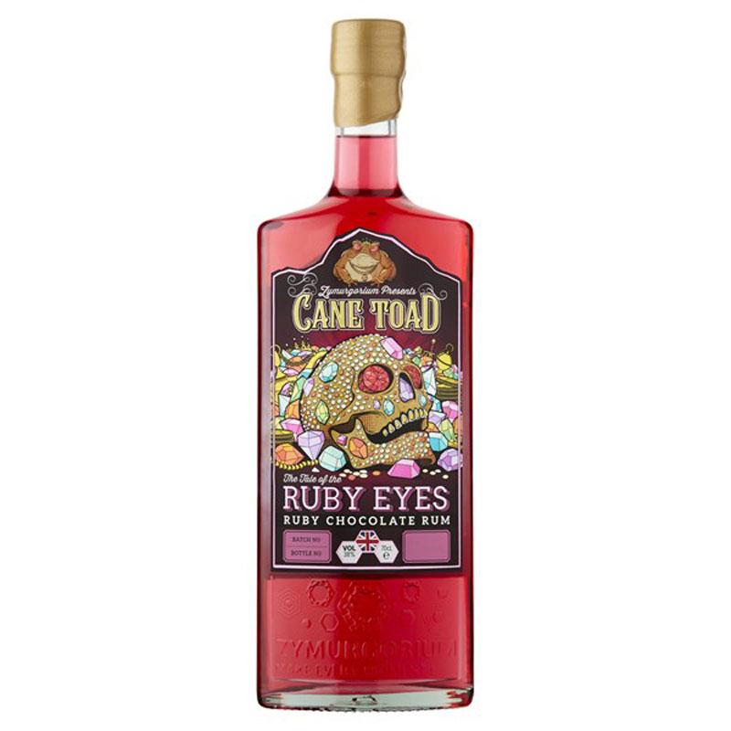 CANE TOAD RUBY EYES RUM 38% 70CL BOTTLE