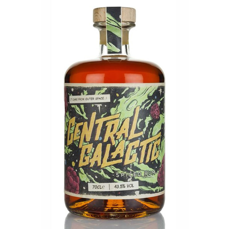 CENTRAL GALACTIC SPICED RUM 43.5% 70CL