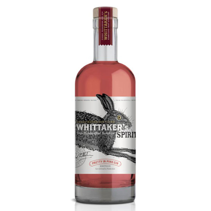 WHITTAKERS PRETTY IN PINK GIN 42% 70CL LIMITED RELEASE