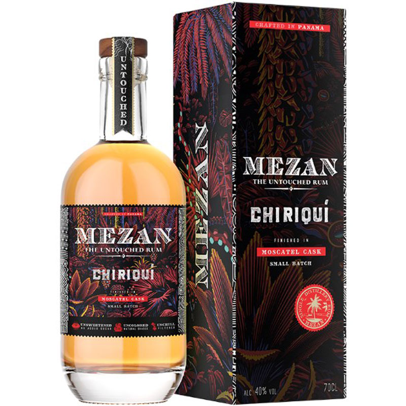 MEZAN PANAMA CHIRIQUI 3YR SHERRY FINISH RUM 70CL BOTTLE 40%