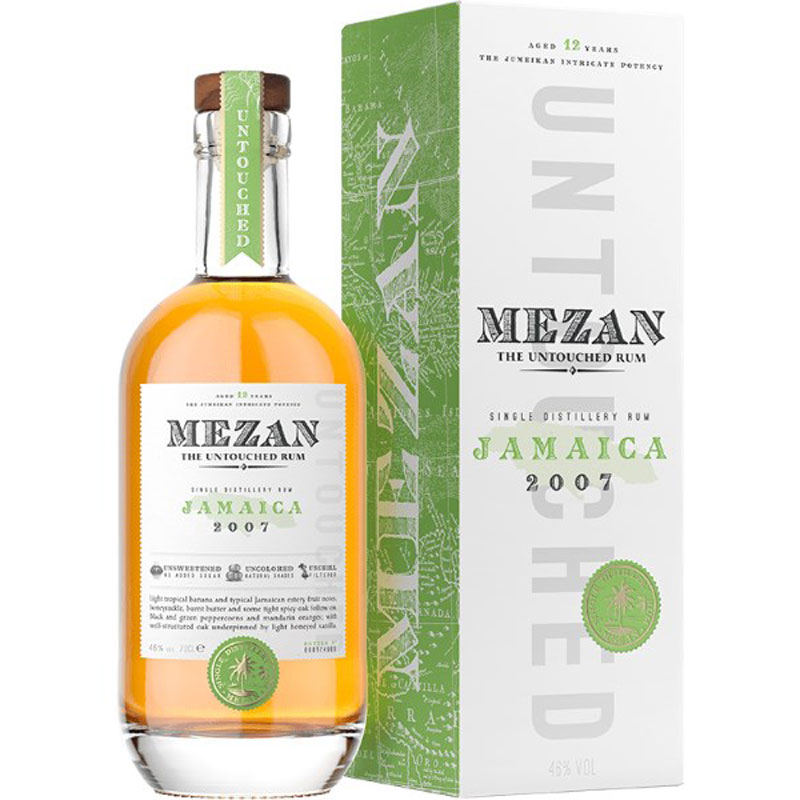 MEZAN JAMAICA 2007 RUM 46% 70CL BOTTLE