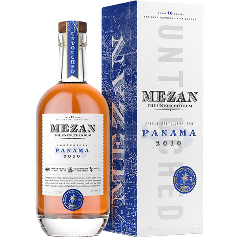 MEZAN PANAMA 2010 RUM 46% 70CL BOTTLE