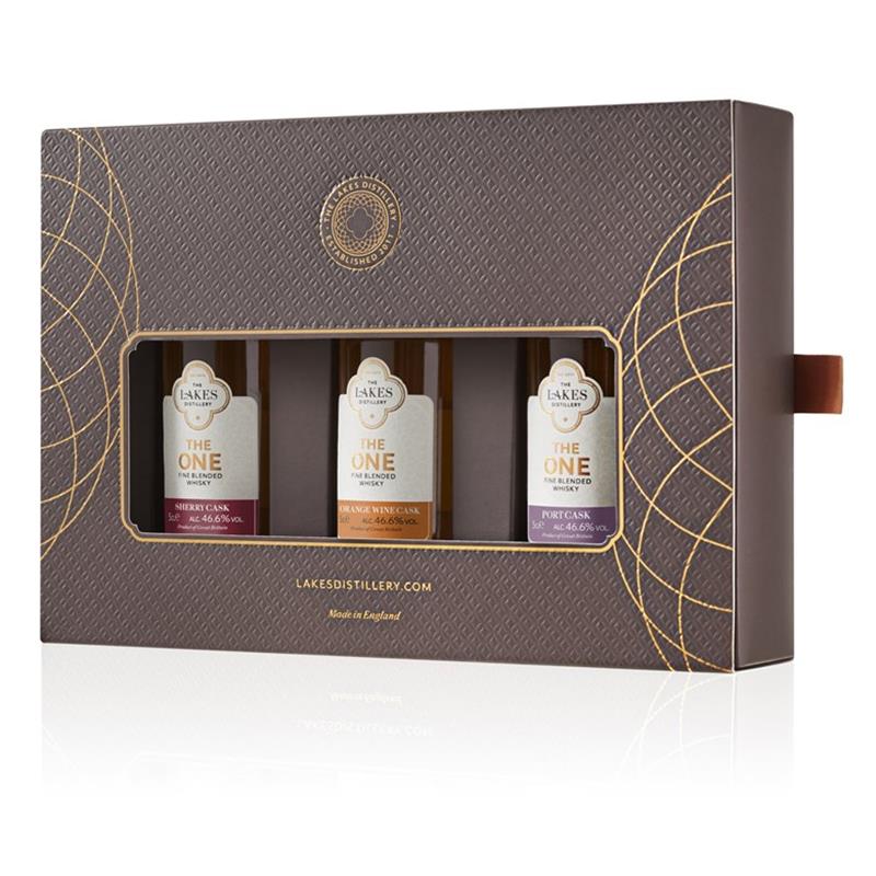 LAKES WHISKY COLLECTION 3x5CL GIFT PACK SHERRY/PORT/ORANGE