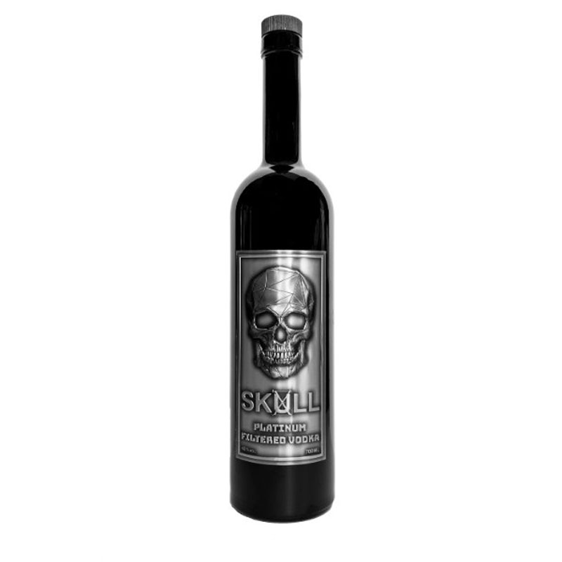 SKULLX PLATINUM FILTER VODKA 40% 70CL