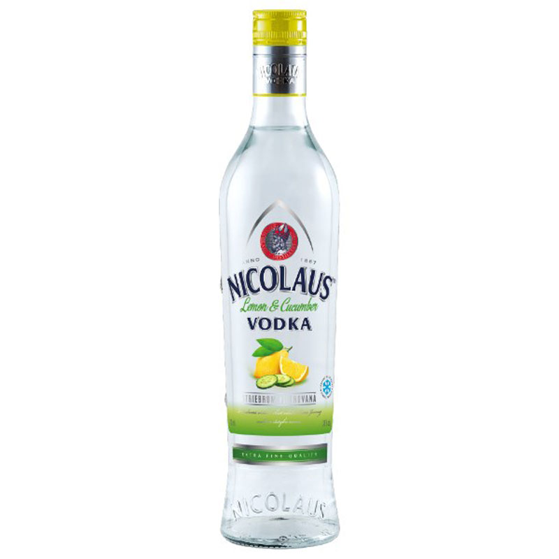 NICOLAUS LEMON & CUCUMBER VODKA 70CL 38%