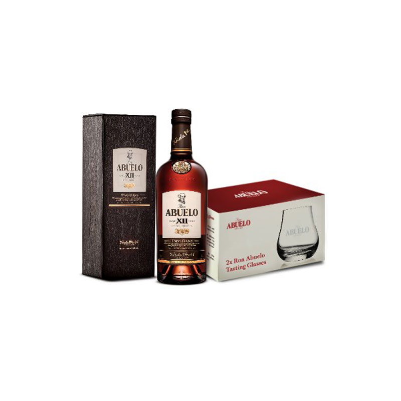 RON ABUELO TWO-OAK DOUBLE MATURED XII RUM 70CL 40%