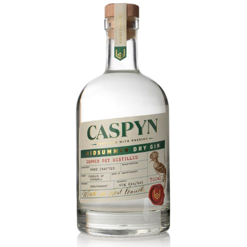 CASPYN MIDSUMMER DRY GIN 40% 70CL