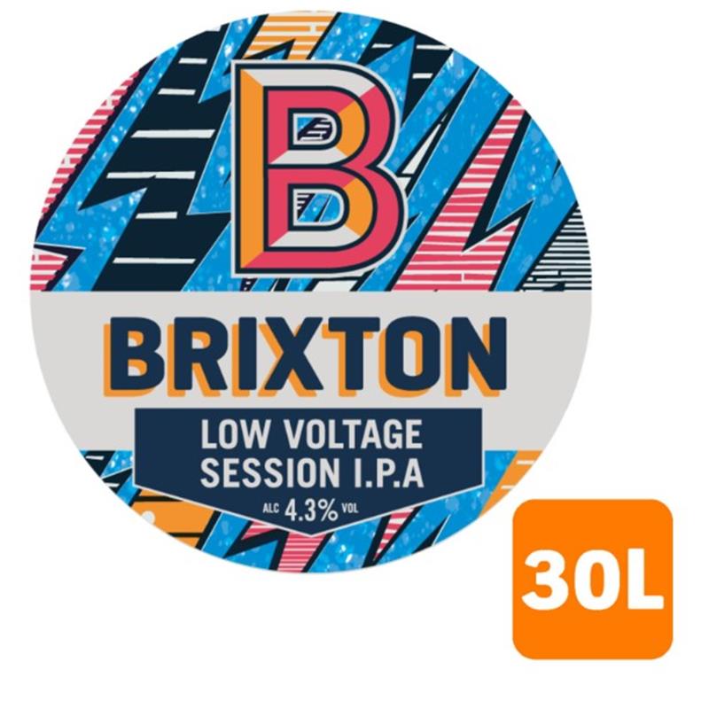 BRIXTON LOW VOLTAGE SESSION IPA 4.3% 30LTR KEG PALE ALE