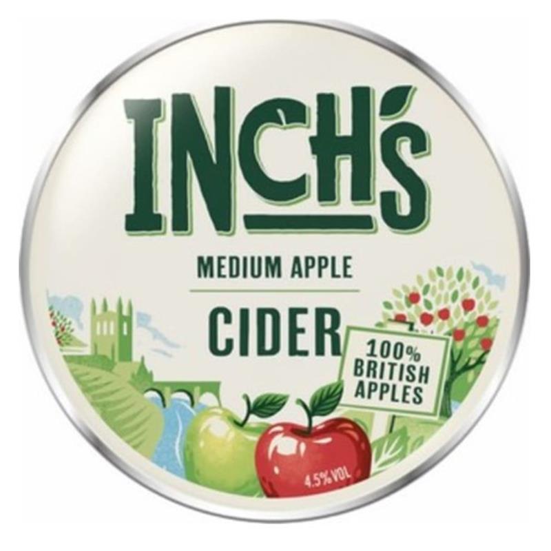 INCHS MEDIUM CIDER 4.5% 50LTR KEG