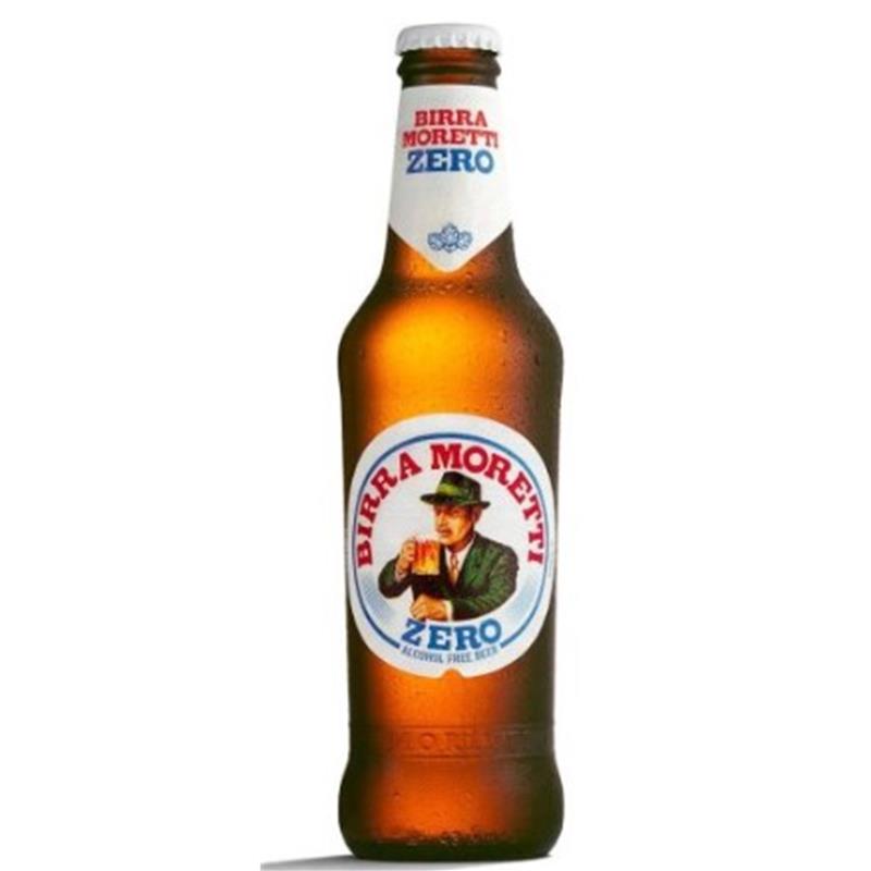 MORETTI 0.0% 24 x 330ML BOTTLE ALCOHOL FREE