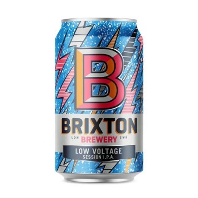 BRIXTON LOW VOLTAGE IPA 4.3% 24 x 330ML CAN