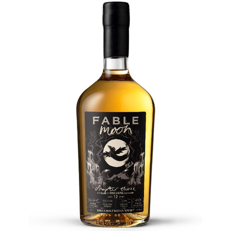 FABLE DALLUAINE 12YO MOON CHAPTER 3 WHISKY 54.8% 70CL