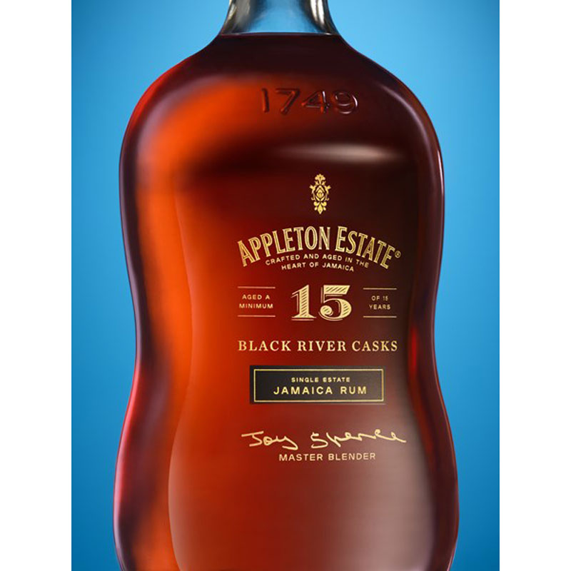 APPLETON ESTATE BLACK RIVER CASK 15YO RUM 43% 70CL