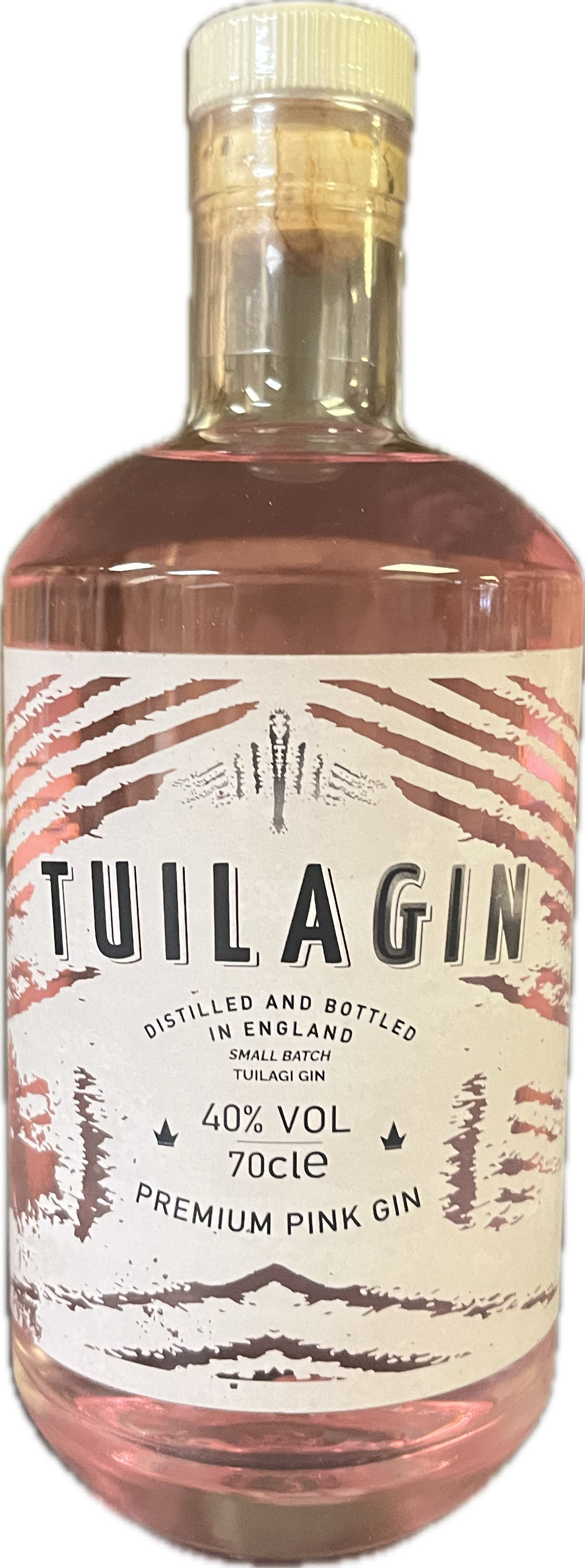 TUILAGIN PINK GIN 40% 70CL